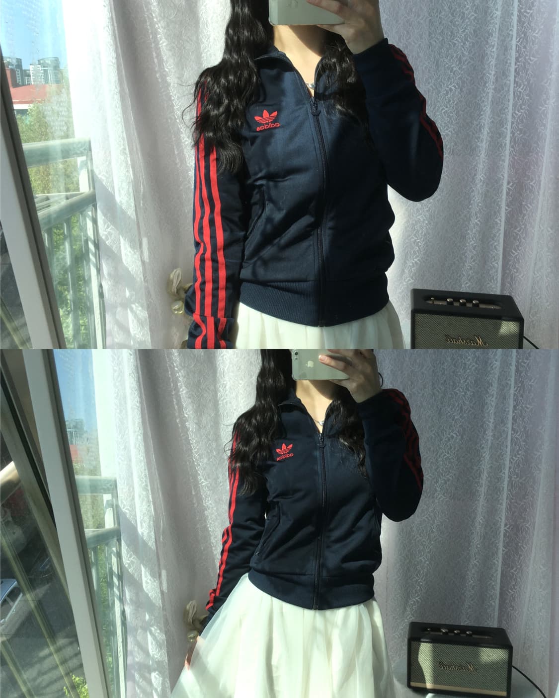 Adidas navy red jenny jersey 상품이미지2
