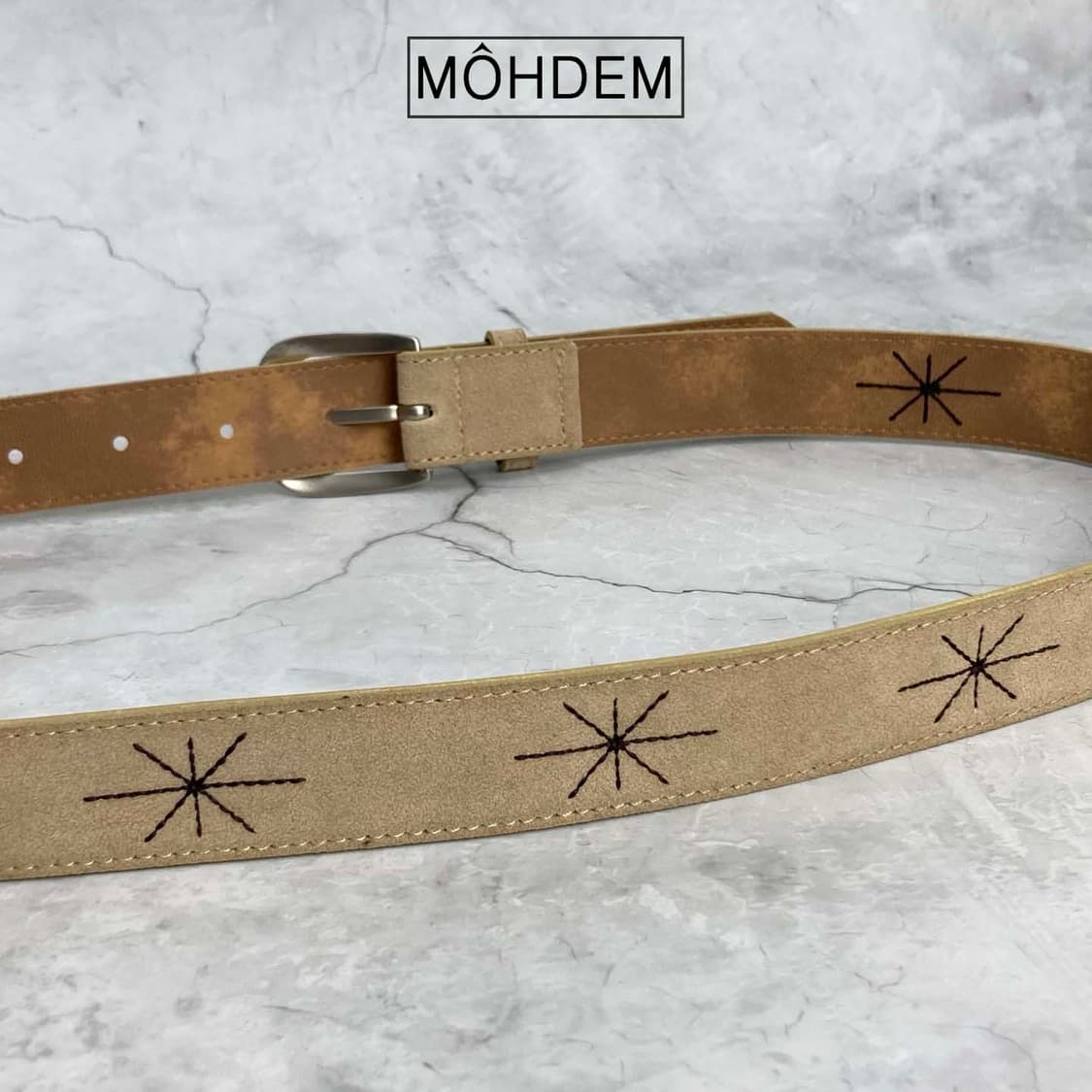 [Unisex] 샤이닝 자수 벨트 3컬러 상품이미지7