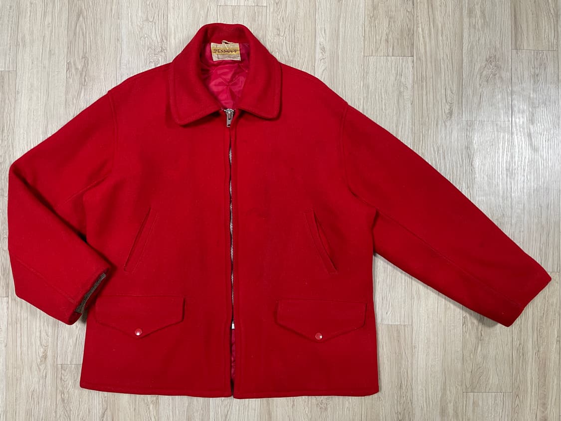 105~110) 50's JC페니 울 매키노자켓(RRL&LVC&폴로) 상품이미지1