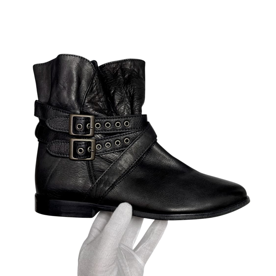 츠모리 치사토 램스킨 부츠 상품이미지7