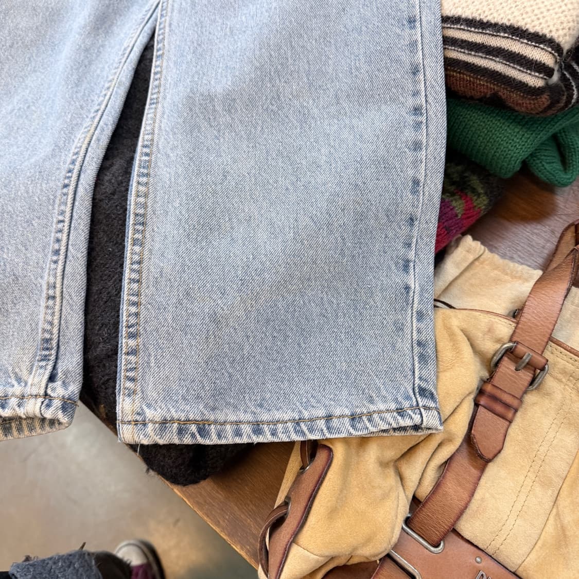 90S 리바이스 USA 오렌지탭 505 38인치 상품이미지5