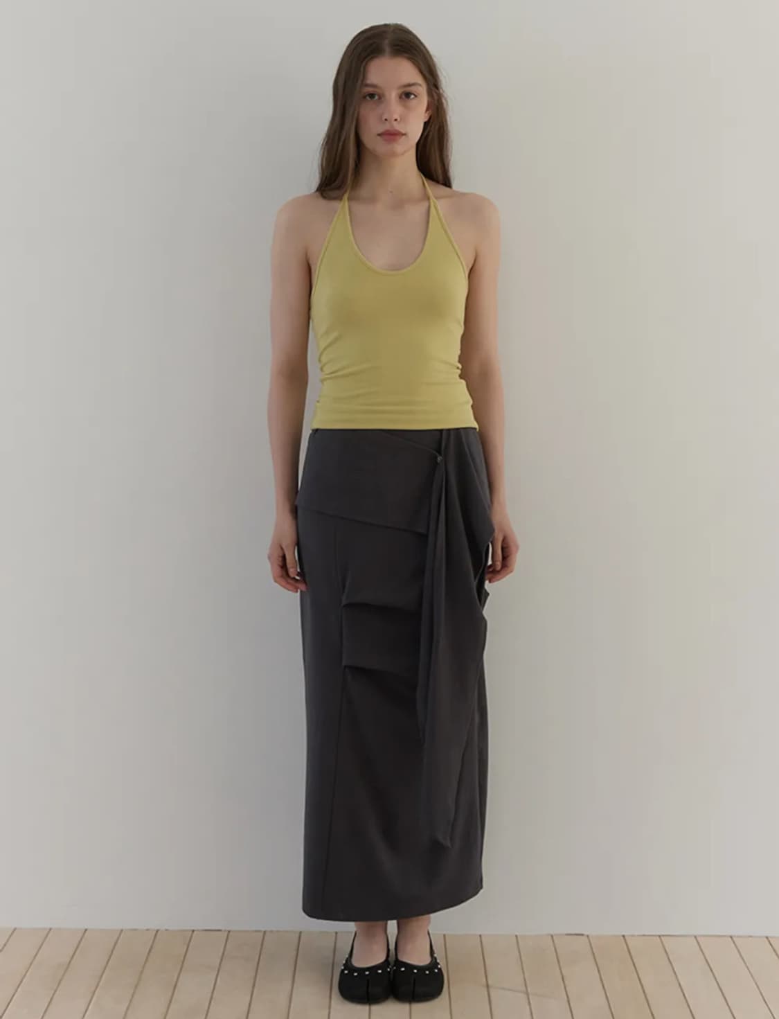 아수라 TUK WRAP SKIRT 상품이미지1
