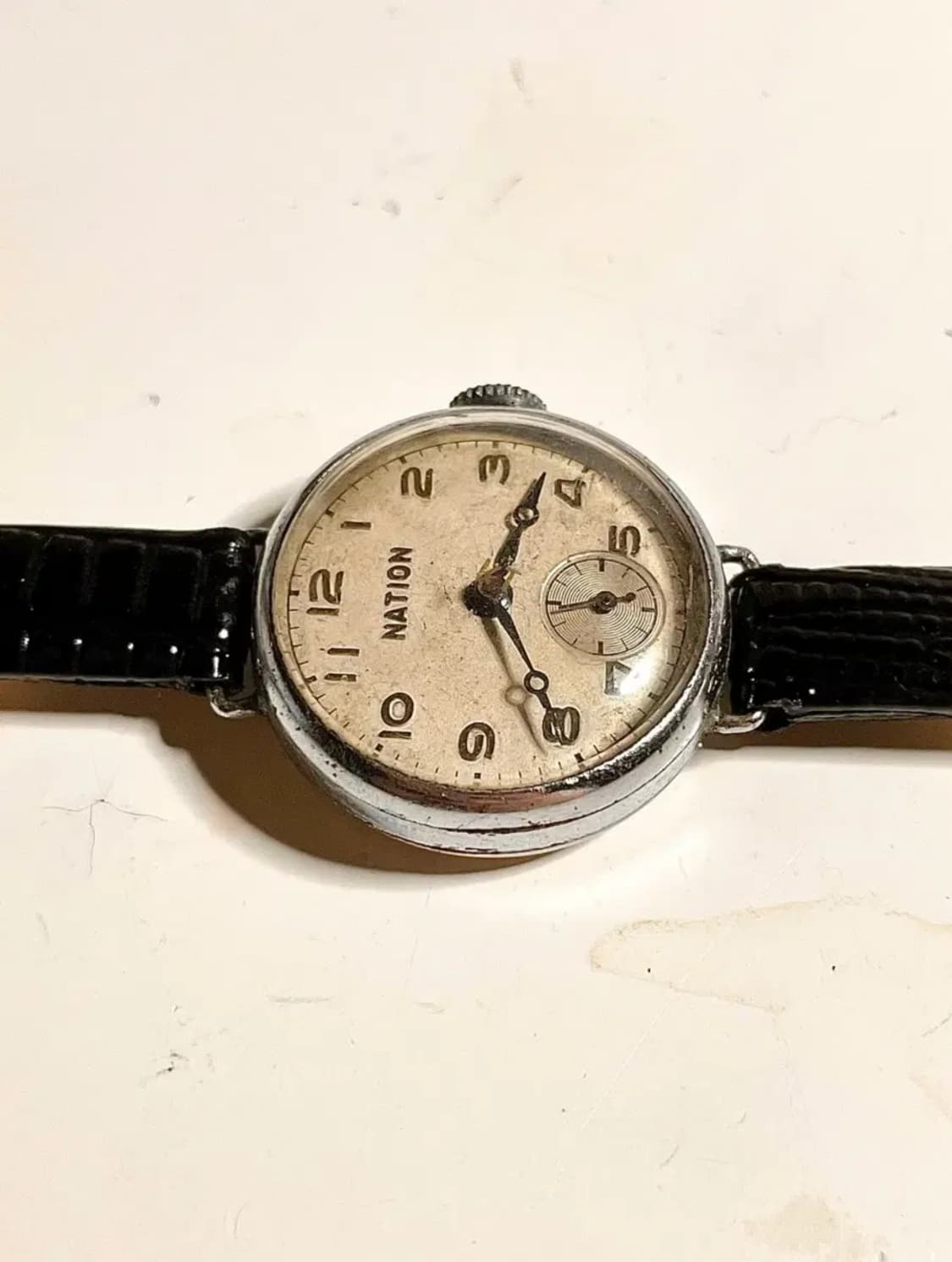1930년대 빈티지 세이코 네이션 트렌치 수동 시계 일본 엔틱 SEIKO 상품이미지5