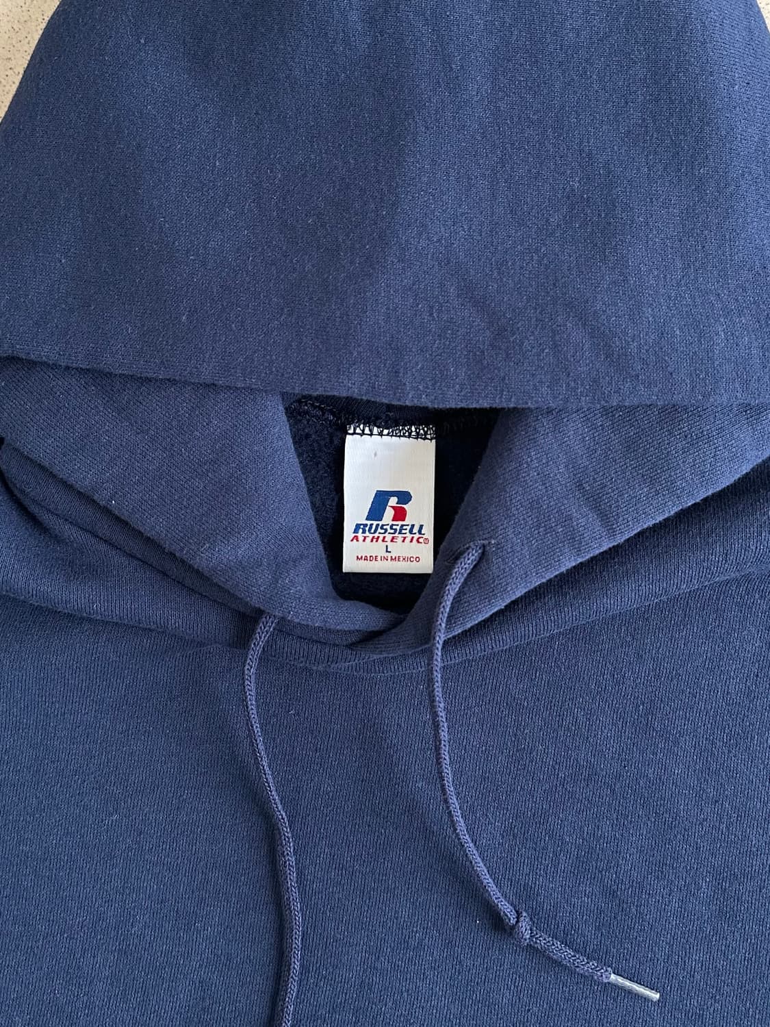 00s 빈티지 러셀 후드 네이비 L 상품이미지6