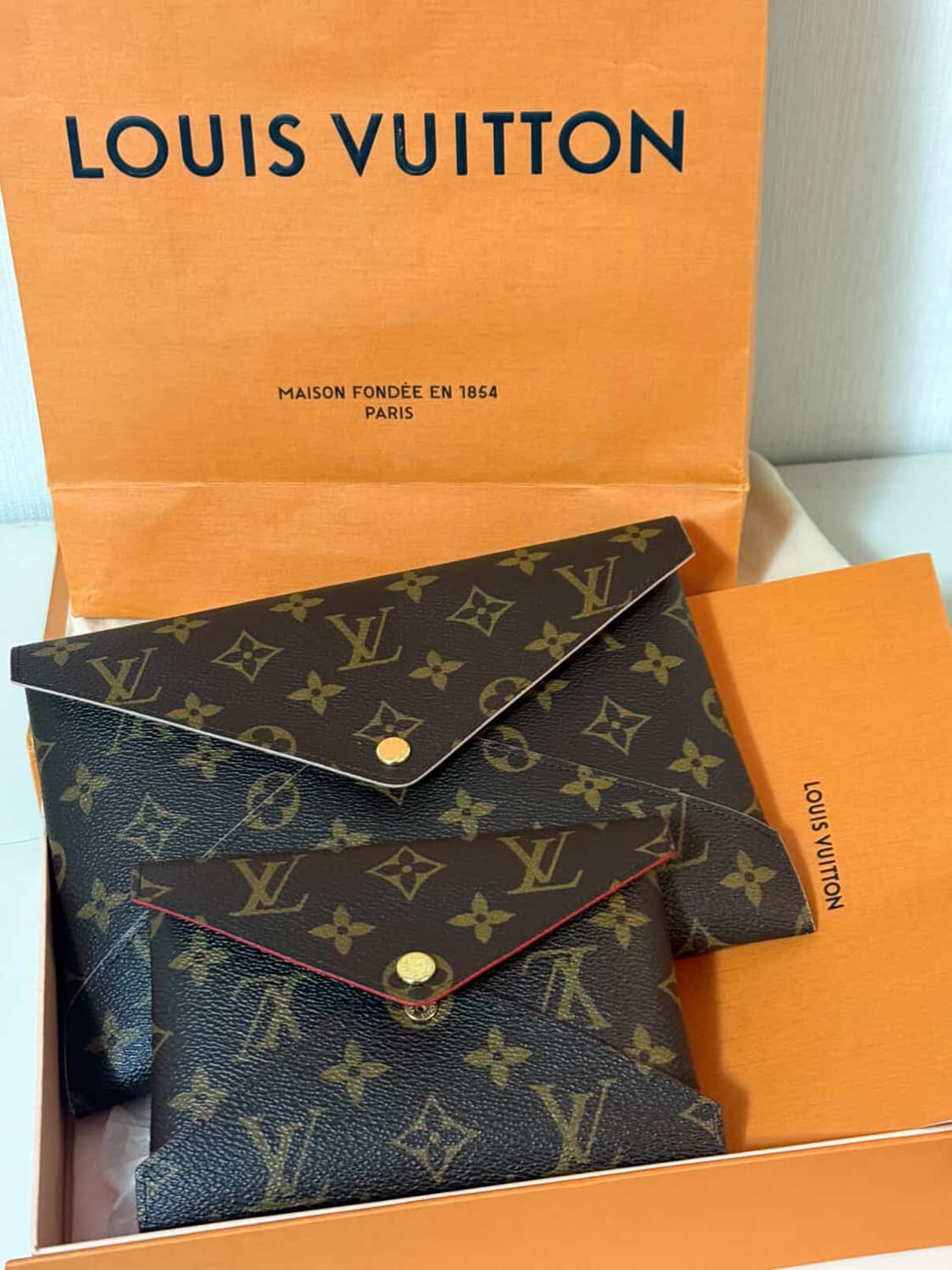 루이비통 키리가미 포쉐트 대사이즈 풀구성 상품이미지1