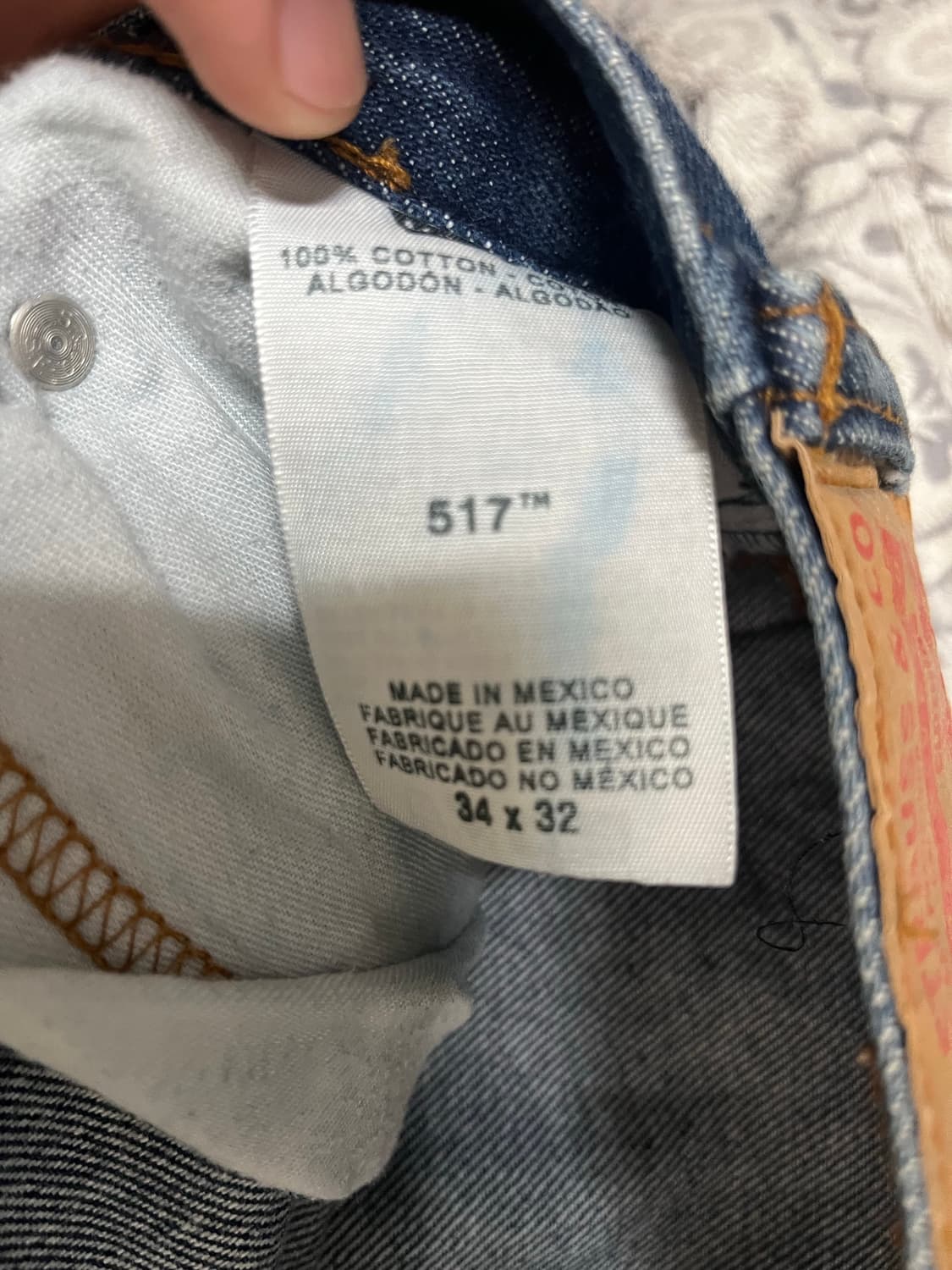 리바이스 517 빈티지 진청 30 상품이미지4