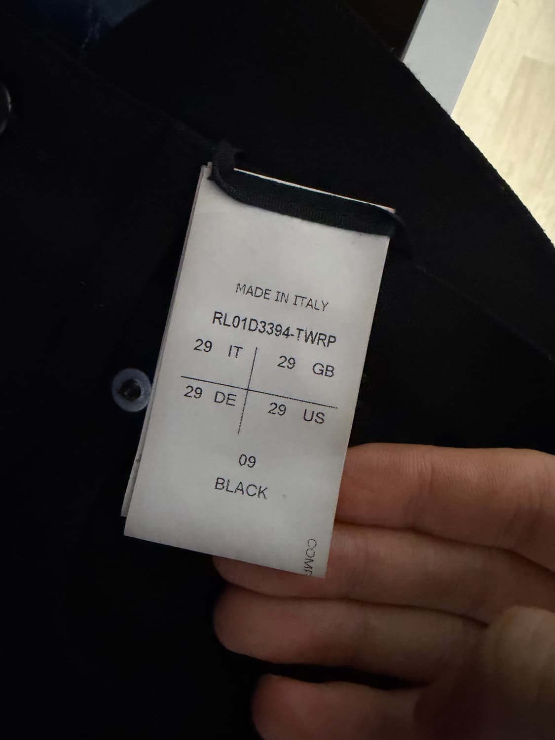 릭오웬스 jim cut pants 29사이즈 상품이미지6