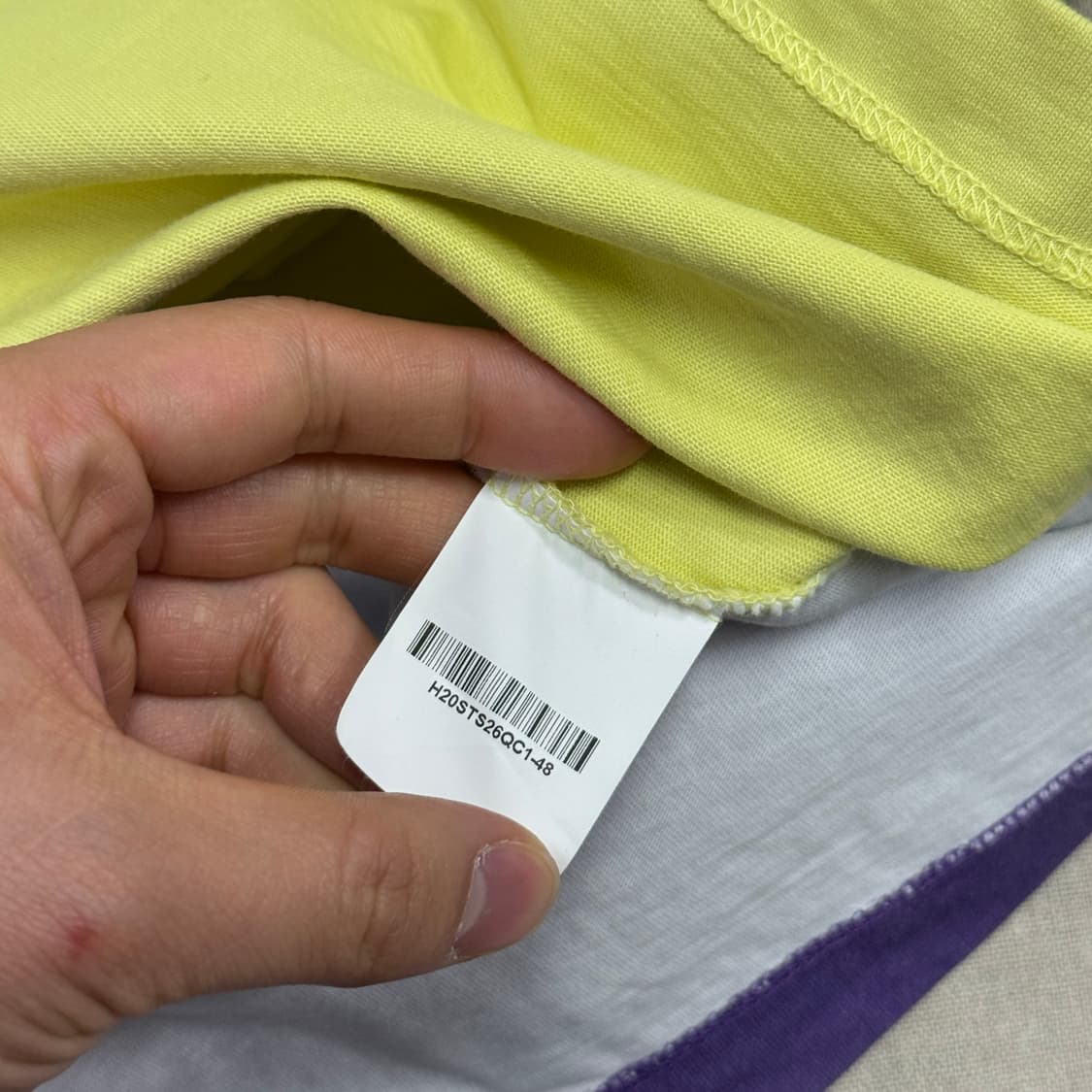 솔리드옴므 배색 그라데이션 롱슬리브 48  상품이미지7