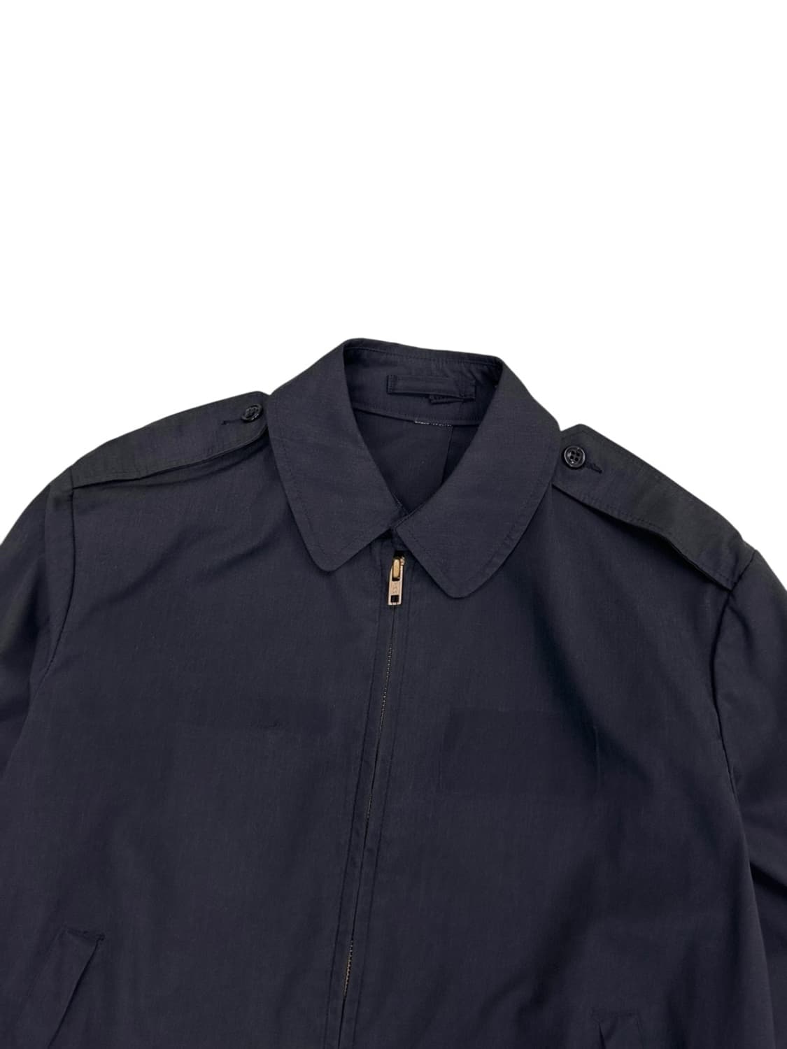 80s US NAVY 미해군 자켓 차콜 (S~M) 상품이미지2