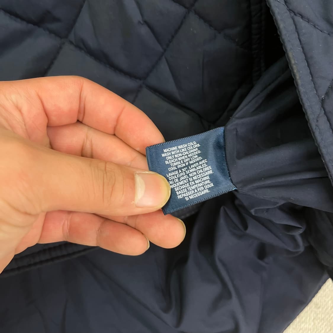 100 폴로 랄프로렌 포니로고 퀄팅 자켓 상품이미지7