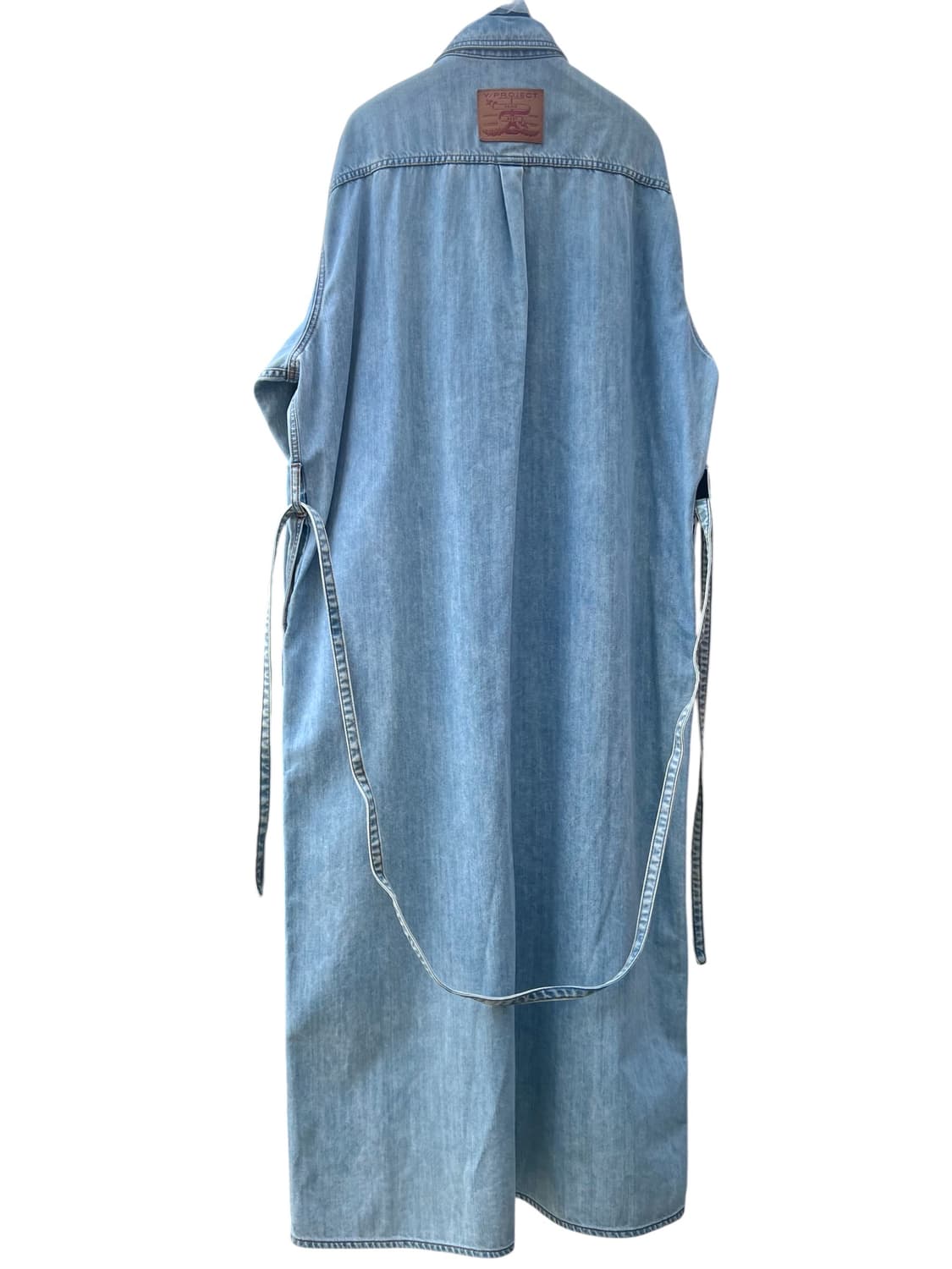 와이프로젝트 로고 엠브로이드 로브코트/원피스/트렌치 상품이미지3