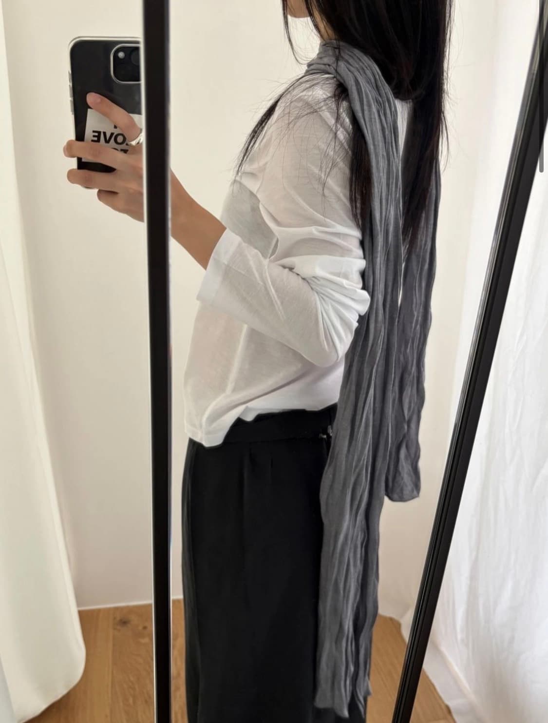 브리즈 아카이브 스카프 그레이 상품이미지1