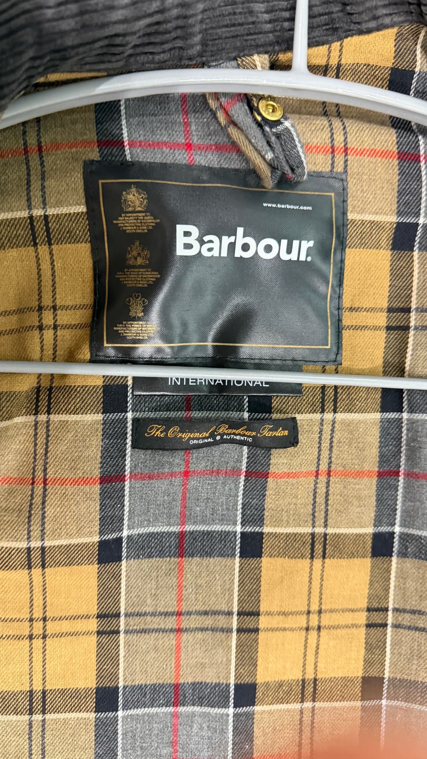 바버 인터네셔널 a7 왁스자켓 사이즈 42 상품이미지3