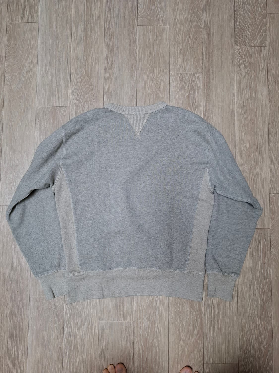 M RRL 더블알엘 로고 회색 맨투맨 티셔츠 상품이미지7