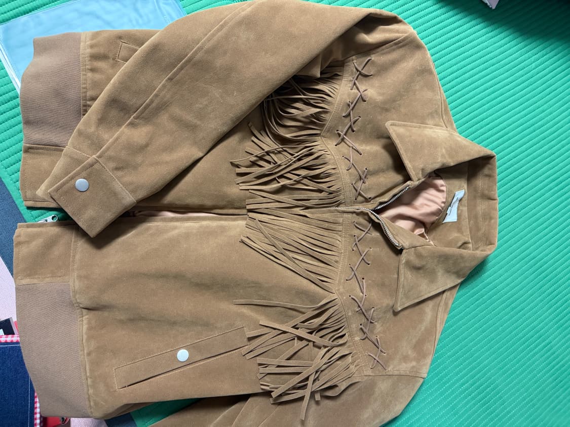 fringe western jacket [beige] small 상품이미지2
