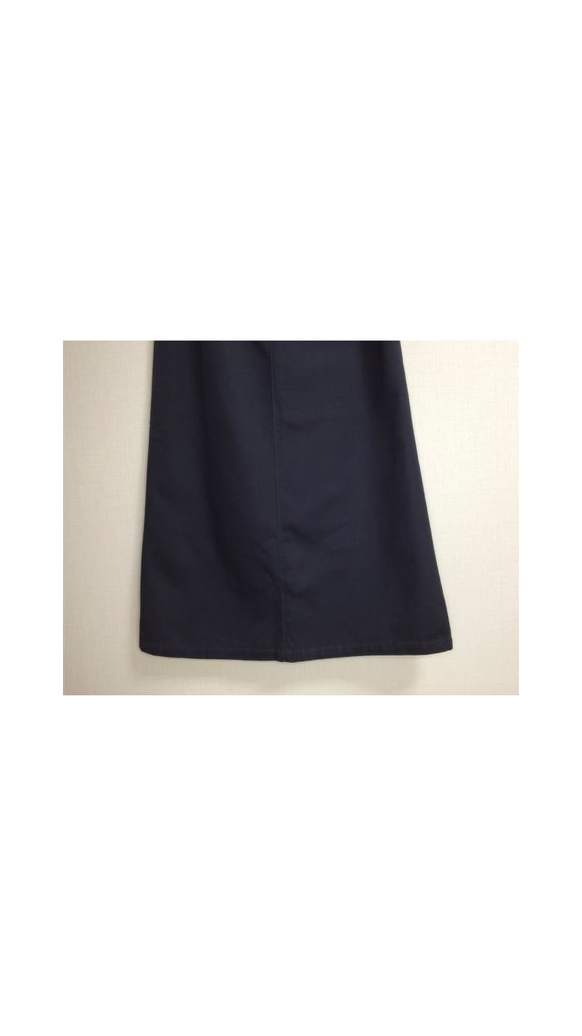 빈티지 네이비 롱 스커트 상품이미지3