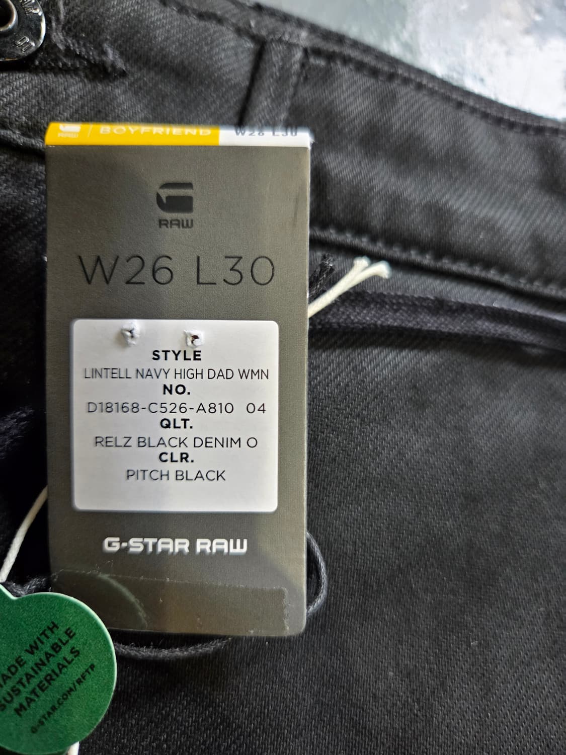 G-Star RAW 3D Tapered 카고 팬츠 블랙(W26/L30) 상품이미지5