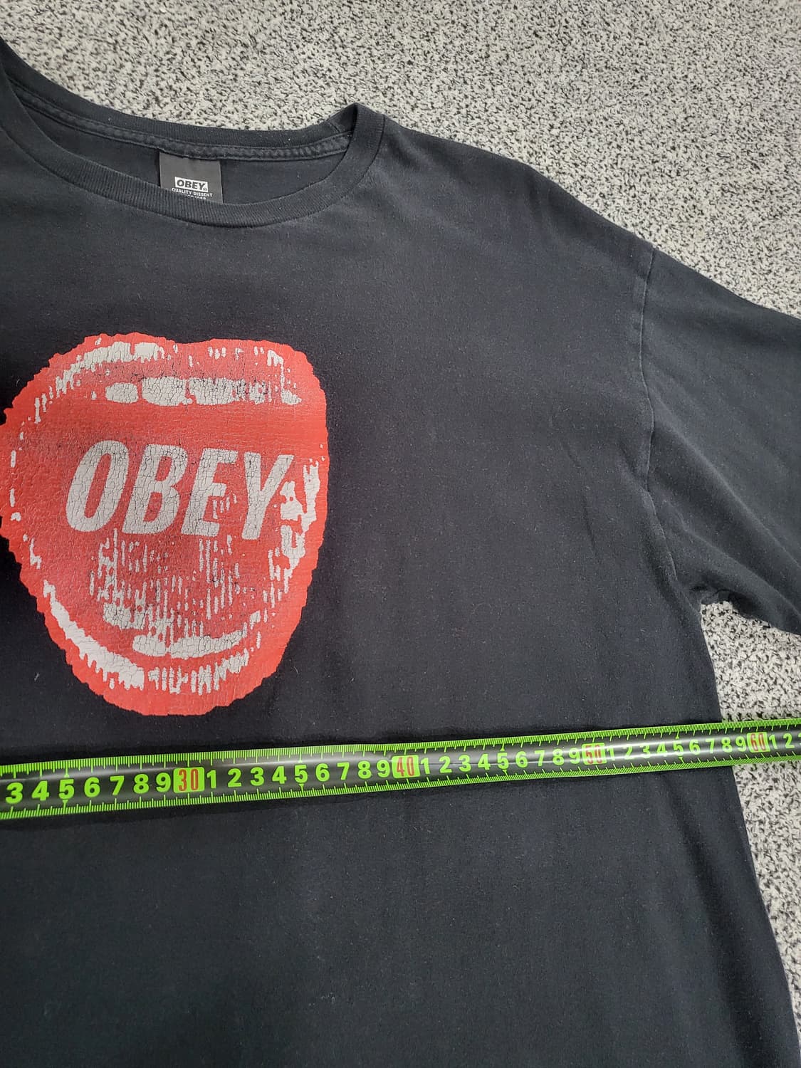 OBEY 블랙 티셔츠 상품이미지4
