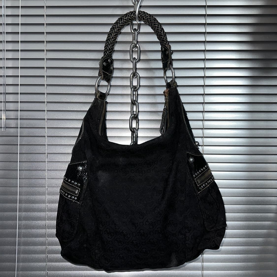 00s 빈티지 게스 XL 빅 버클백 상품이미지3