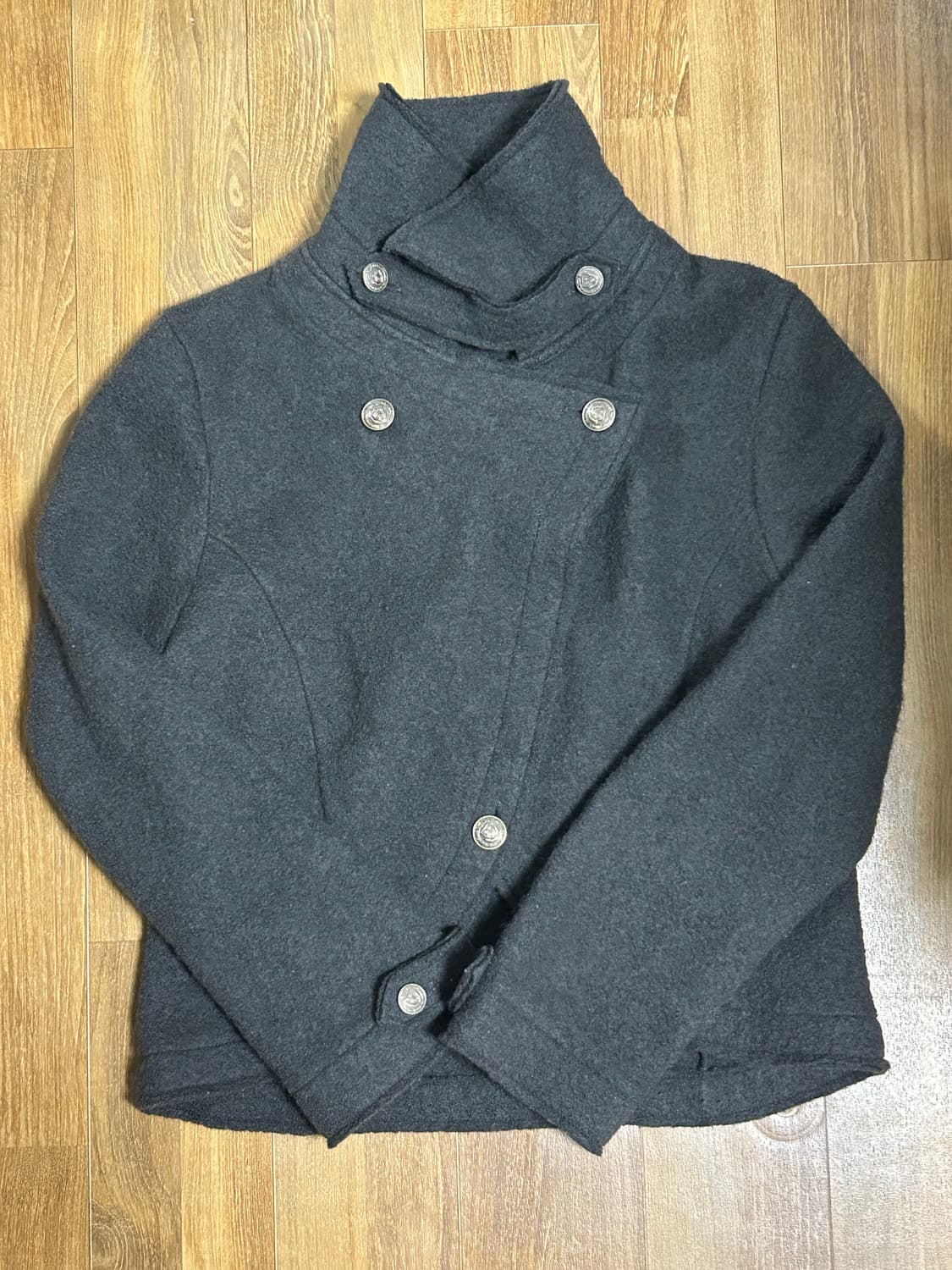 일본 빈티지 하이넥 숏코트 상품이미지1