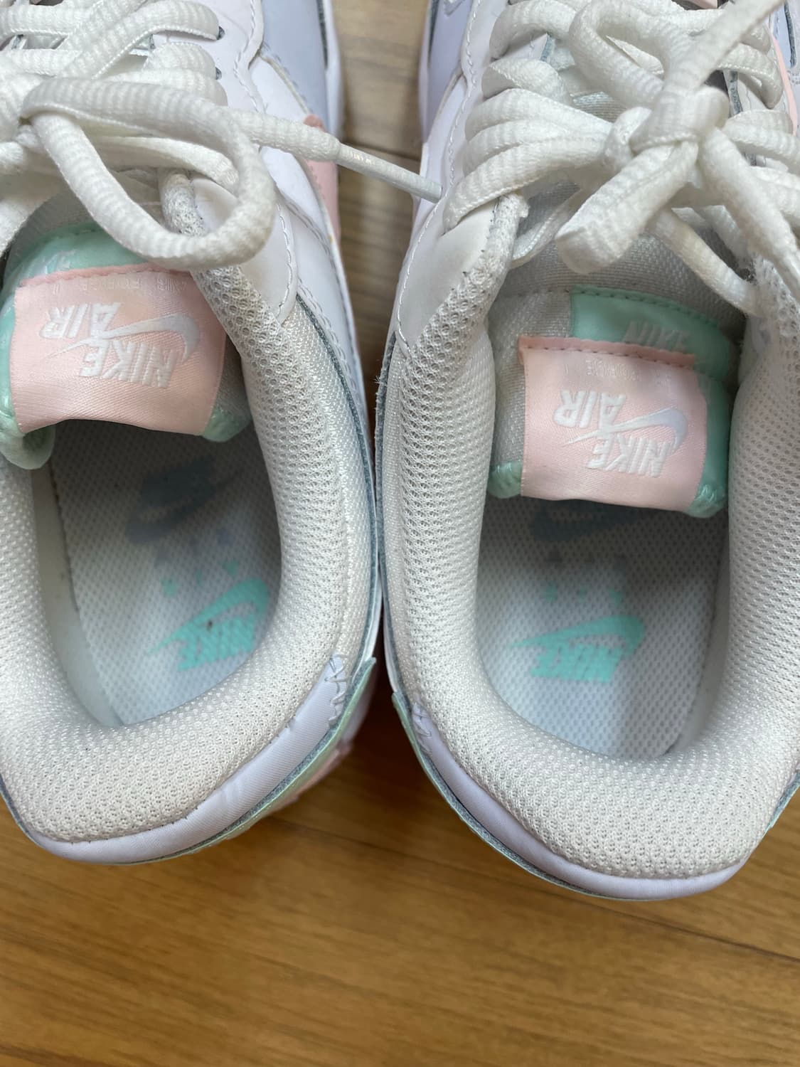 나이키 에어포스 1 쉐도우 흰핑민 상품이미지2