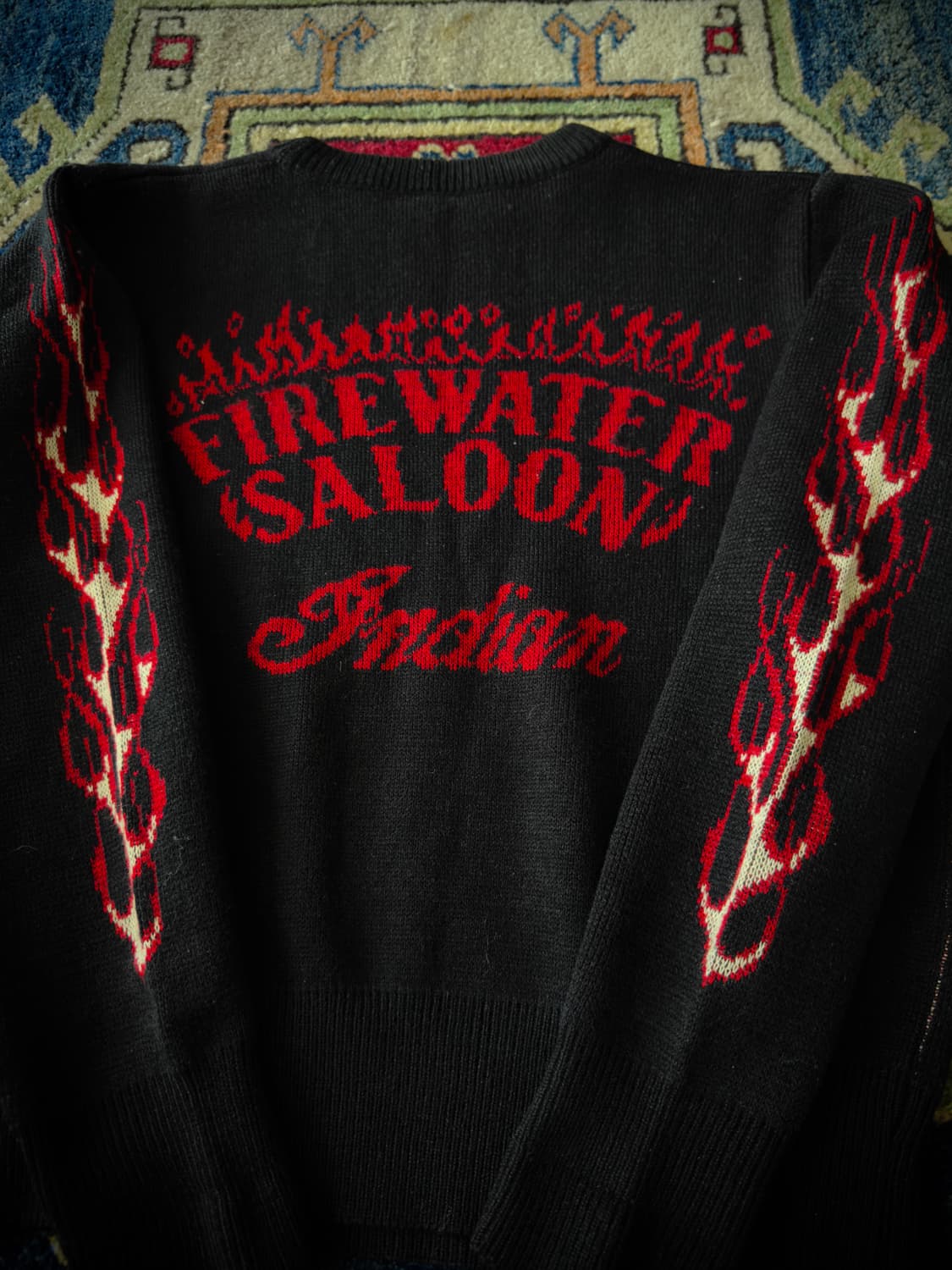 Indian Motorcycles Flame Knit Sweater 상품이미지5