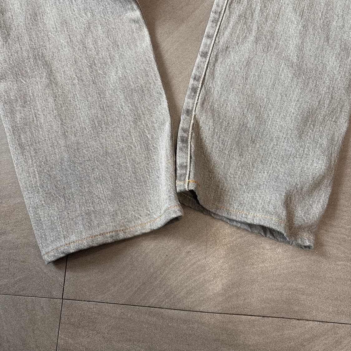 리바이스 정품 501 라이트그레이 데님 팬츠 상품이미지10