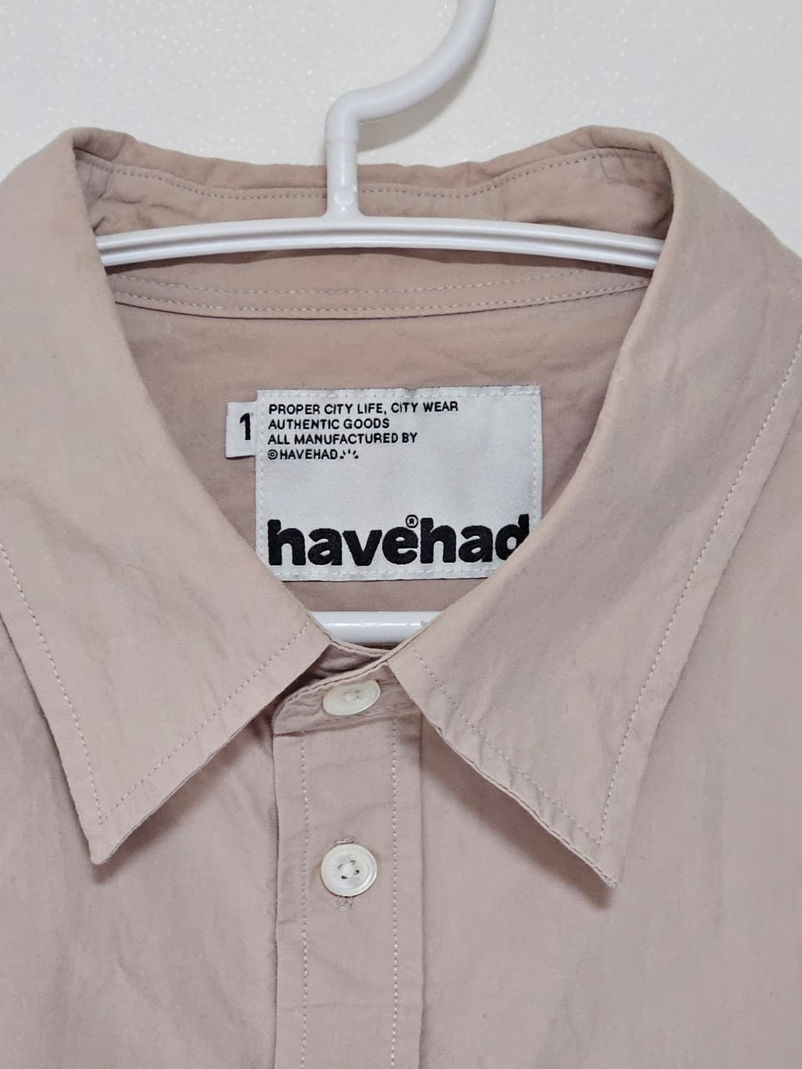 해브해드 셔츠 1사이즈 상품이미지2