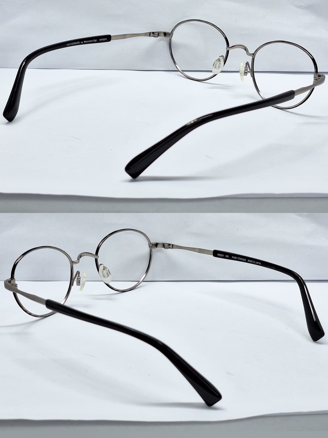 뉴요커 바이 마루망 NY6224 순 티타늄 칠보 라운드 보스턴 안경테 상품이미지8