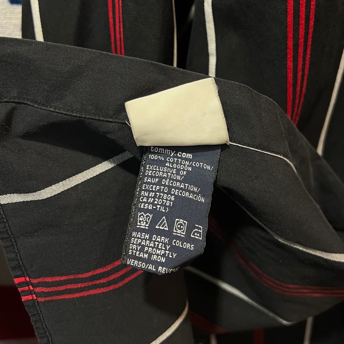 타미힐피거 스트라이프 셔츠 상품이미지5