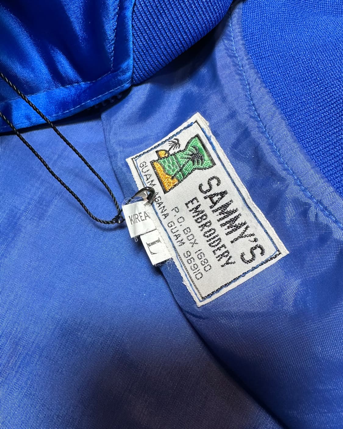 90s Sammy's Embroidery 수베니어 스카쟌 자켛 상품이미지8