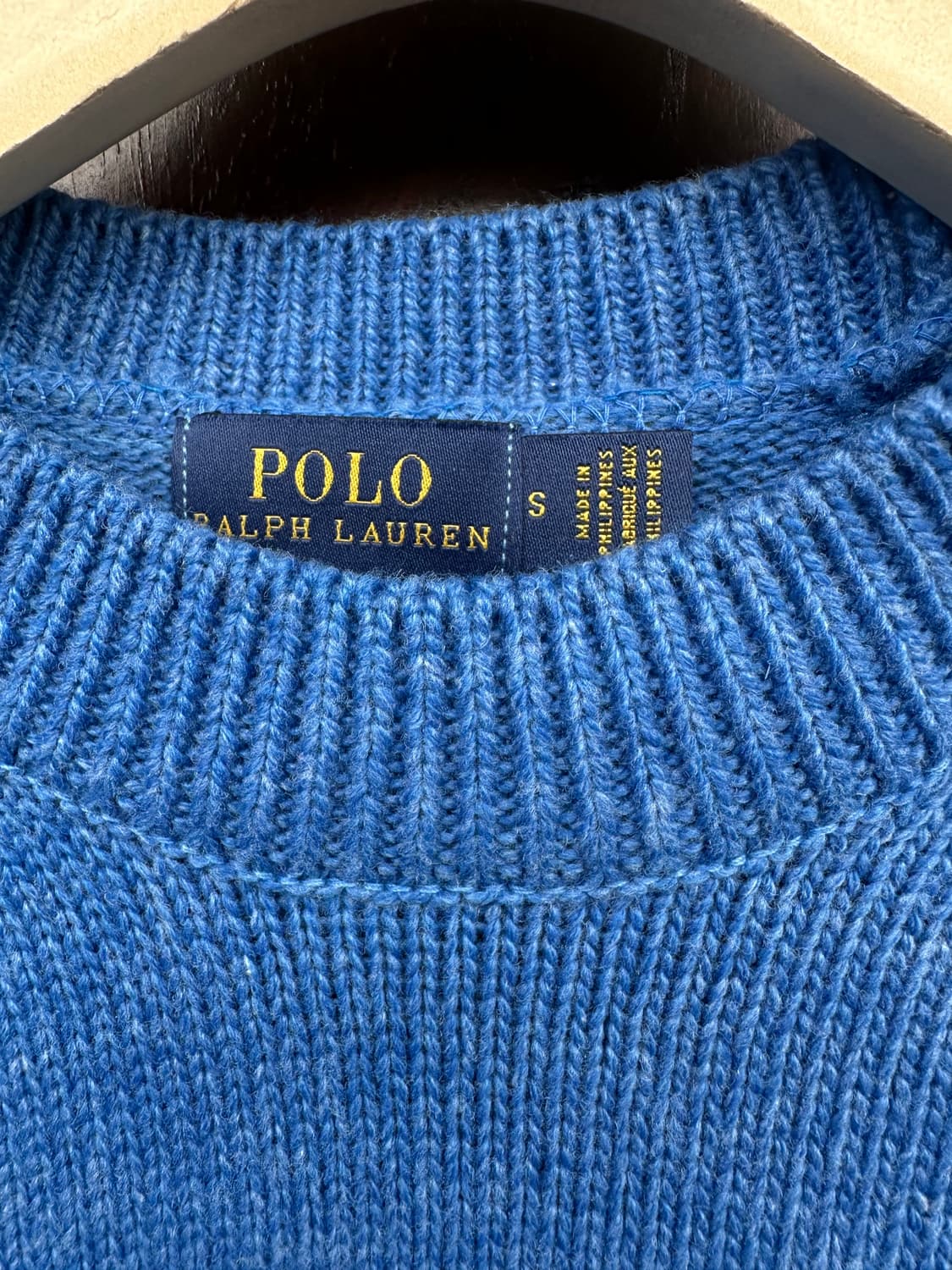 Polo Ralph Lauren Vintage Blue knit 상품이미지4