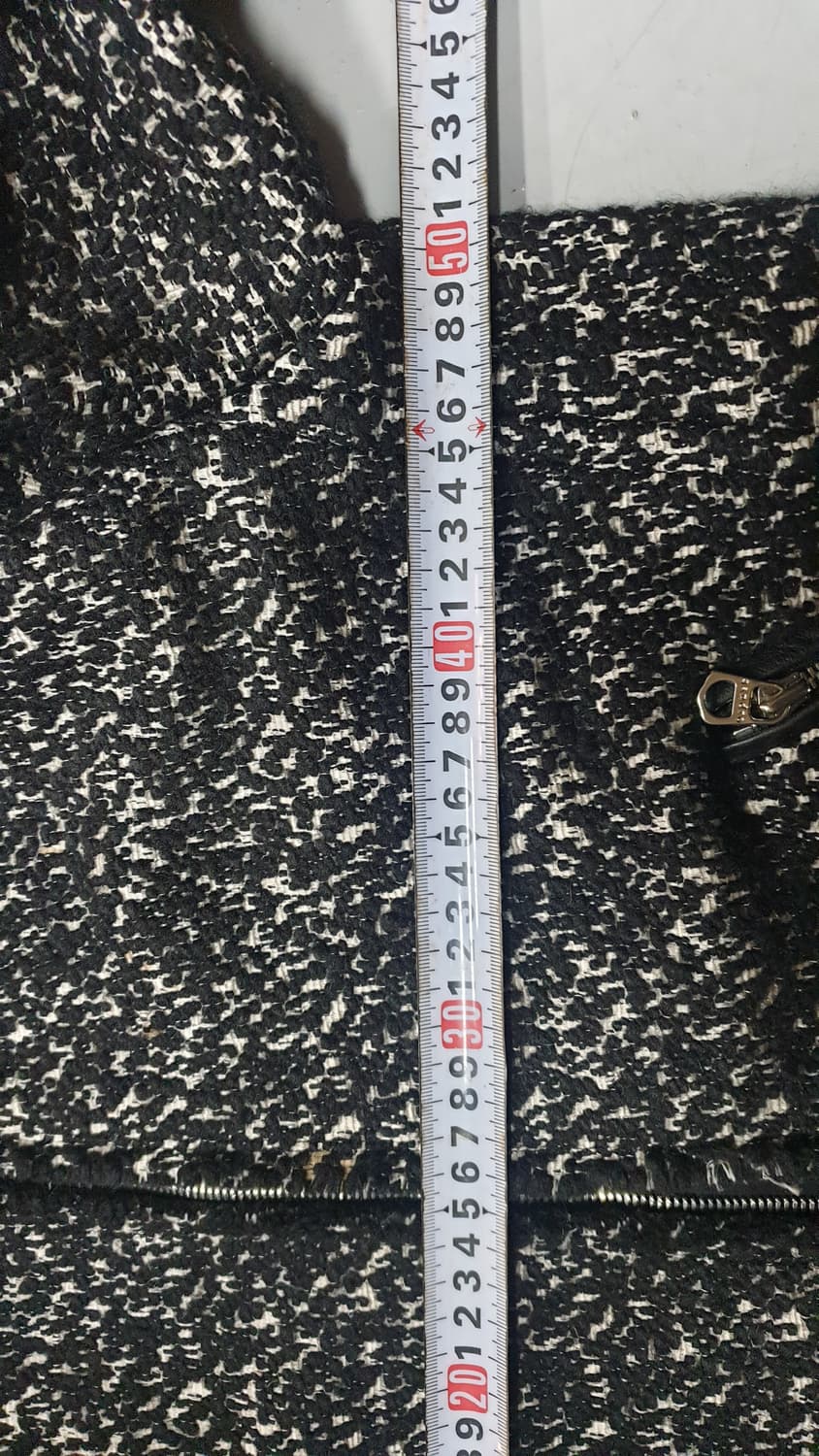 산드로 트위드 집업 자켓 블랙 상품이미지9