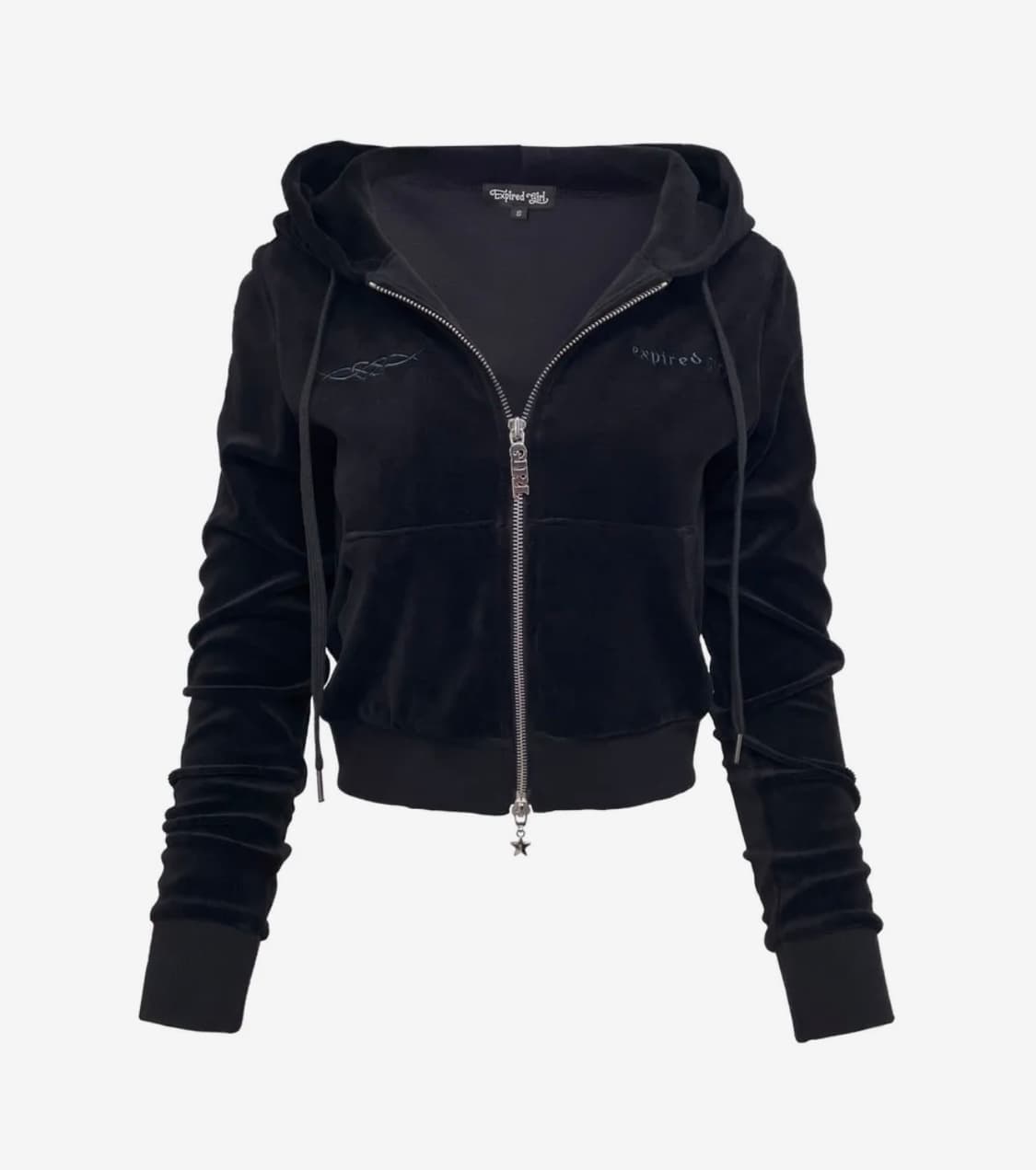 익스파이어드걸 후드집업 블랙 상품이미지1