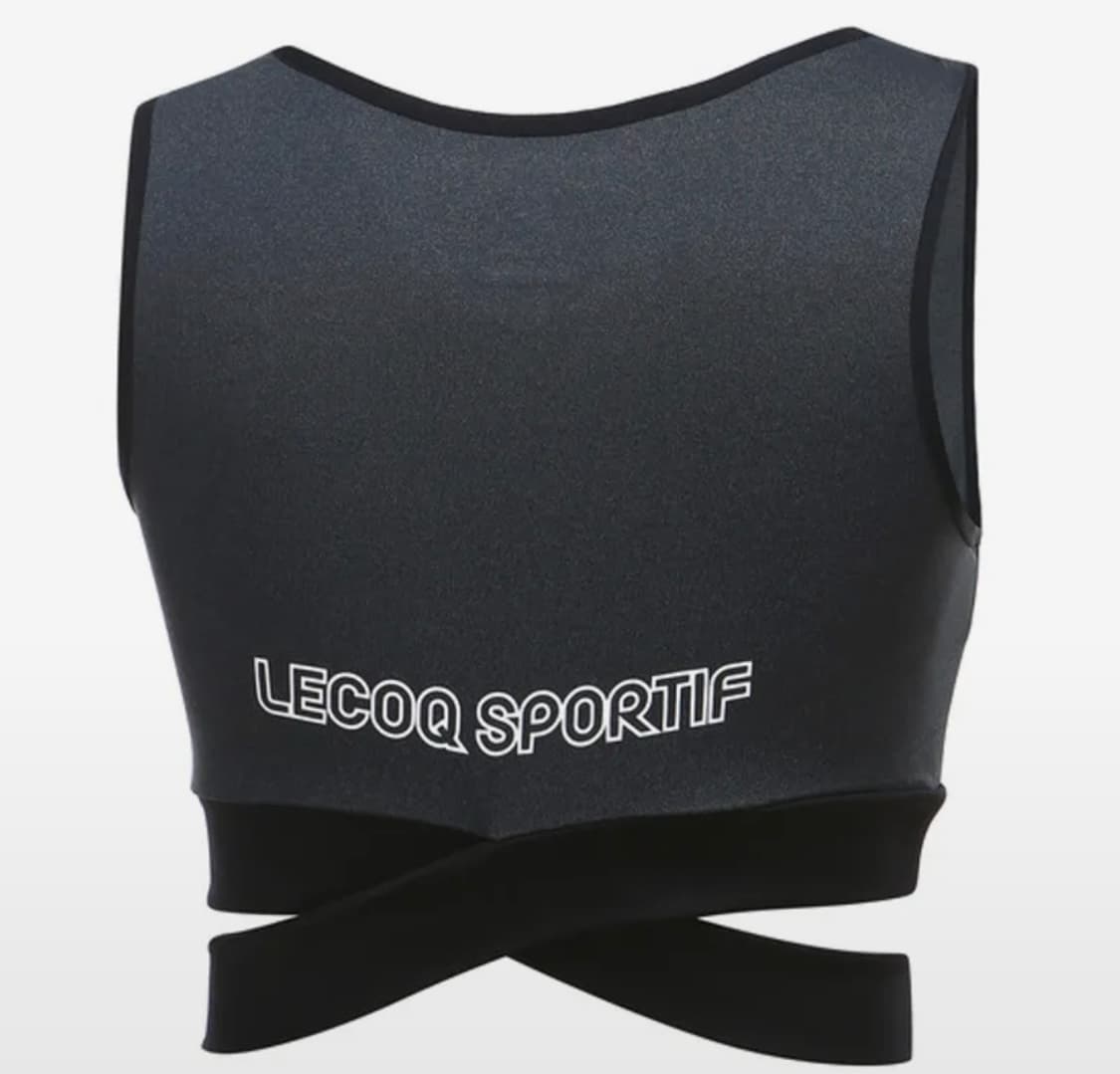 르꼬끄 서포트 골지배색 크롭탑 / 브라탑 L(95)사이즈 새제품❤️‍🔥 상품이미지2