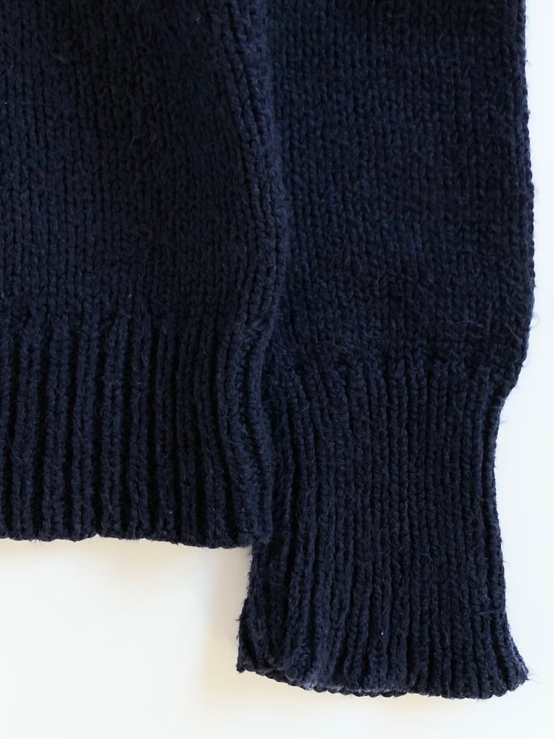 Polo 폴로 랄프로렌 신형 레드 포니 네이비 코튼 라운드넥 니트 상품이미지5