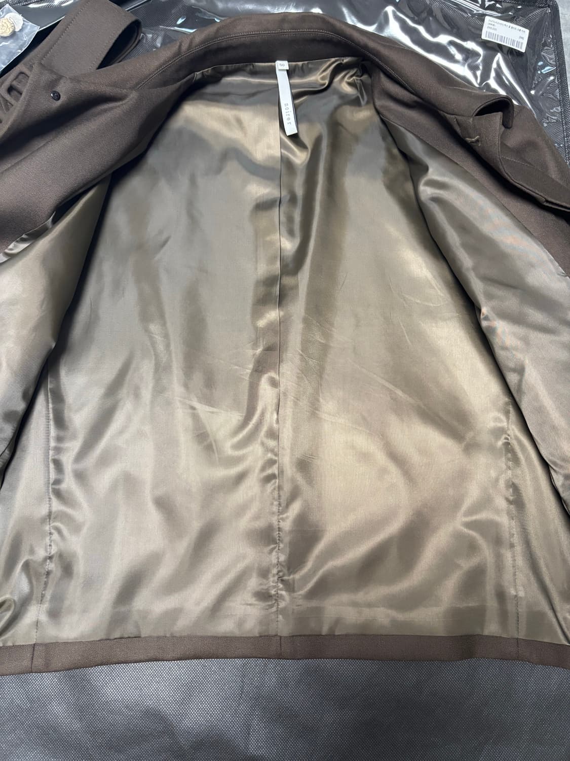 노이어 럭스 울 벨티드 크롭자켓 50 상품이미지3