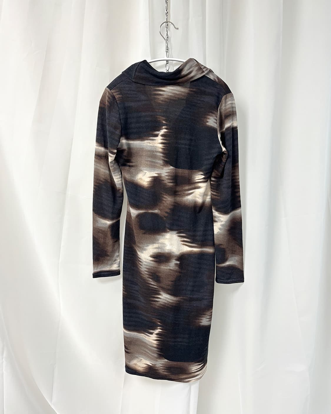 jus d'orange smoked cowl dress 상품이미지5