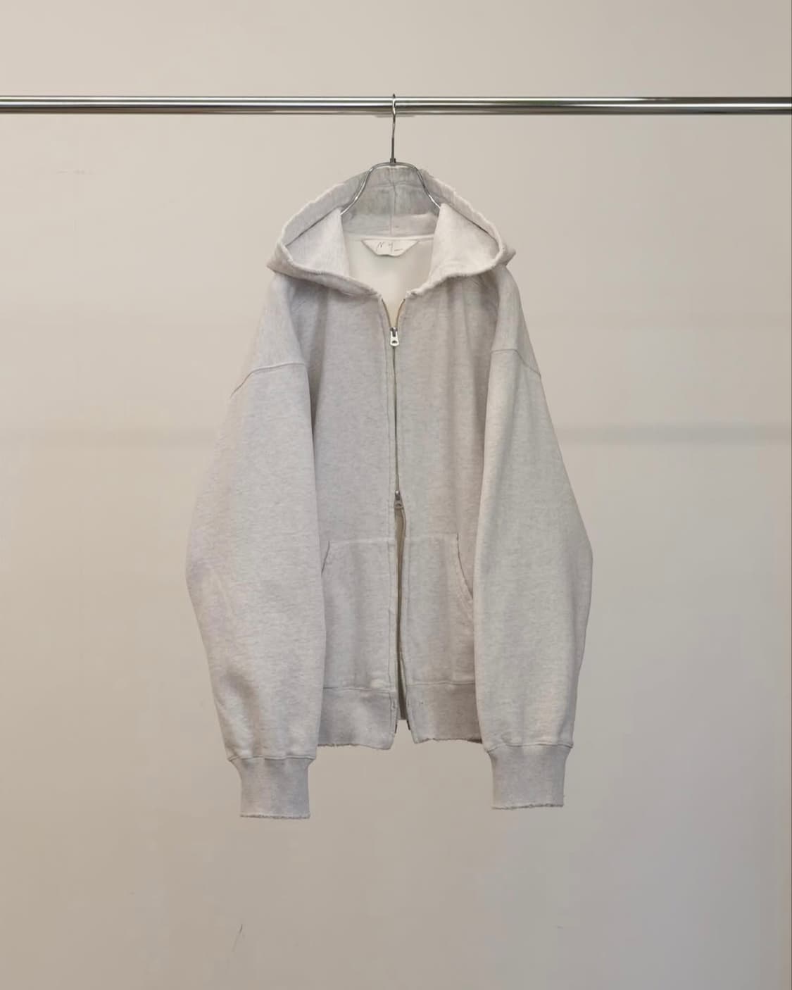 [1] ANCELLM Zip Hoodie _ Heather 상품이미지2