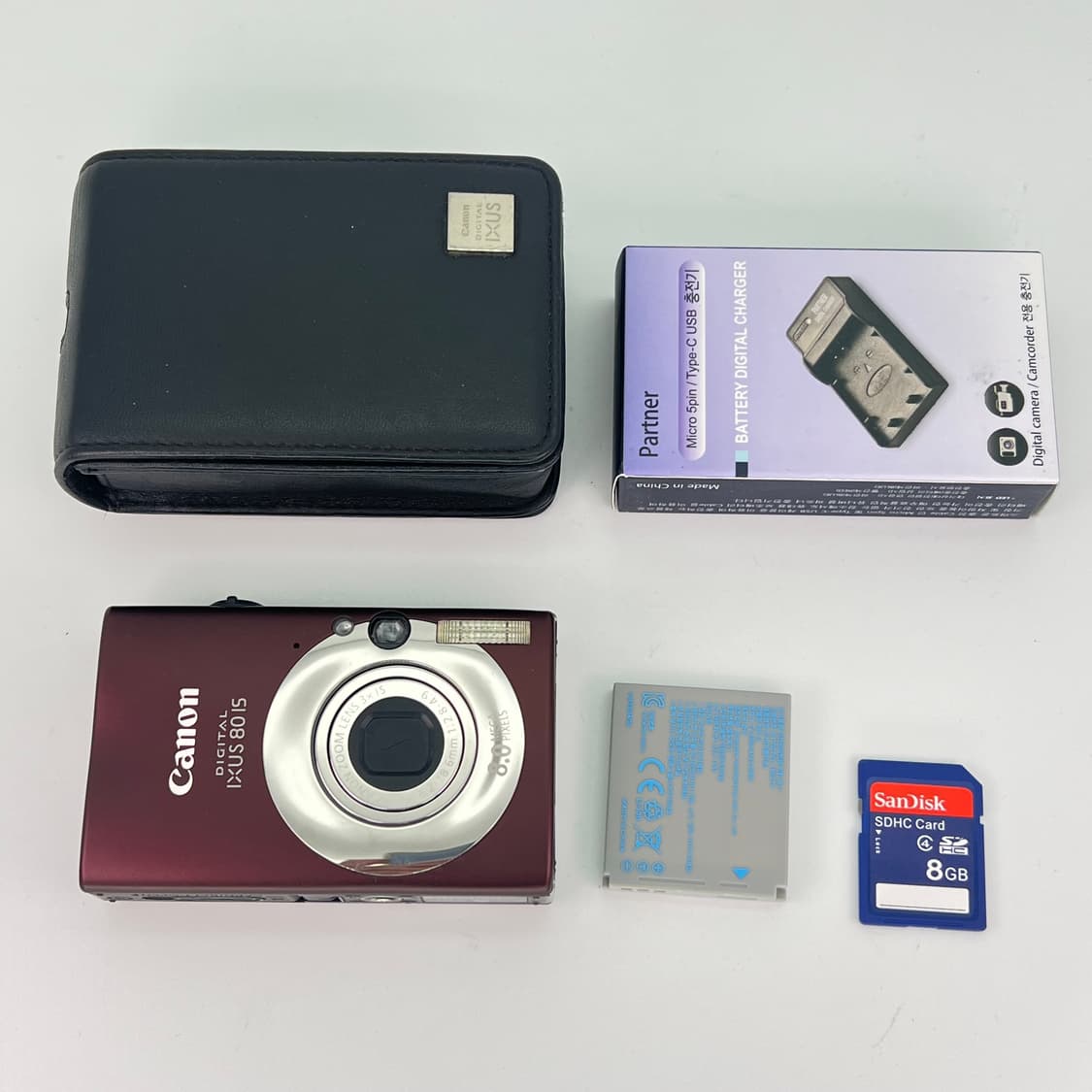 캐논 익서스 Canon IXUS 80 IS 브라운 상품이미지10