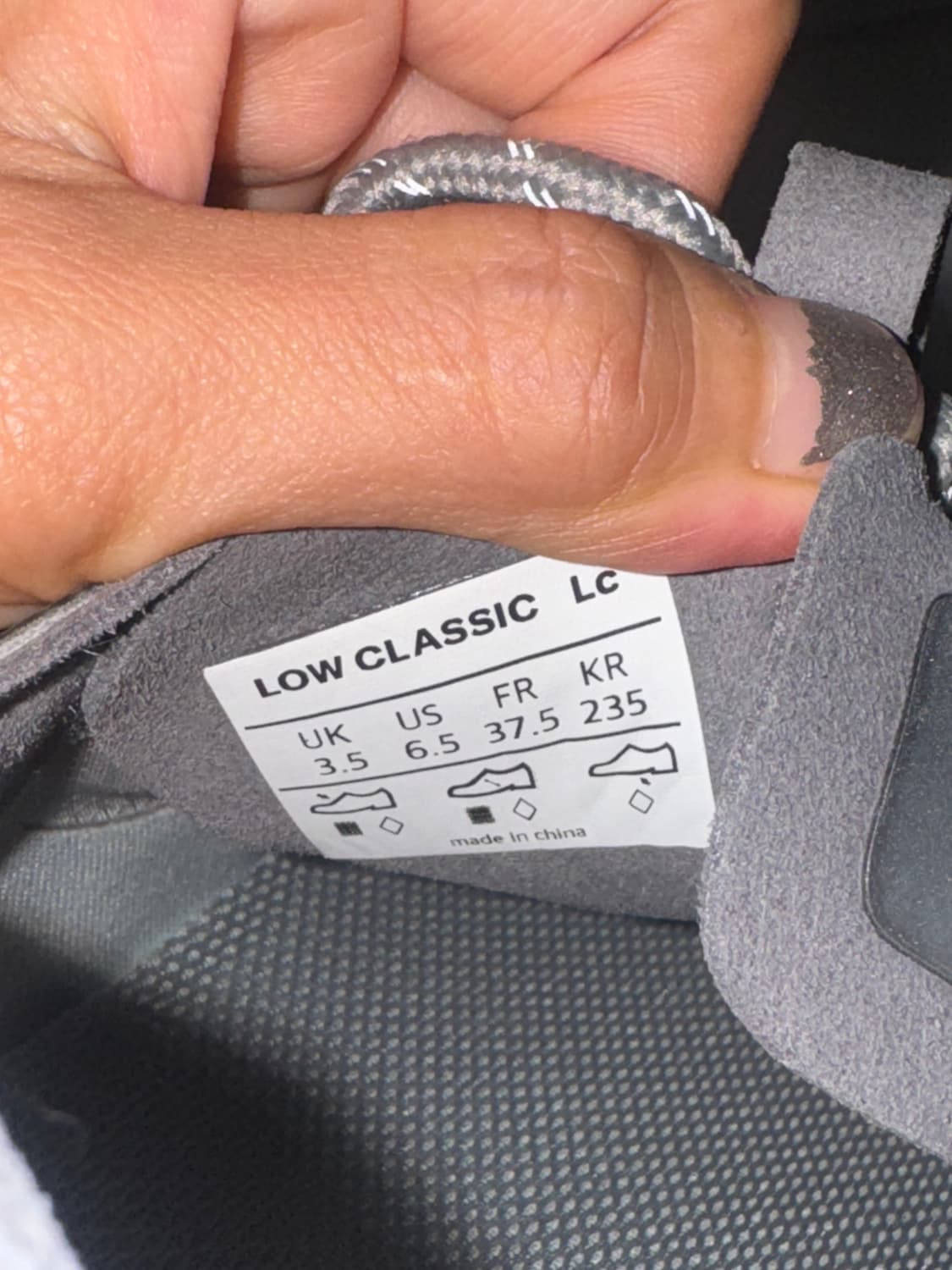 1회착용 로우클래식 비브람 스니커느 상품이미지5