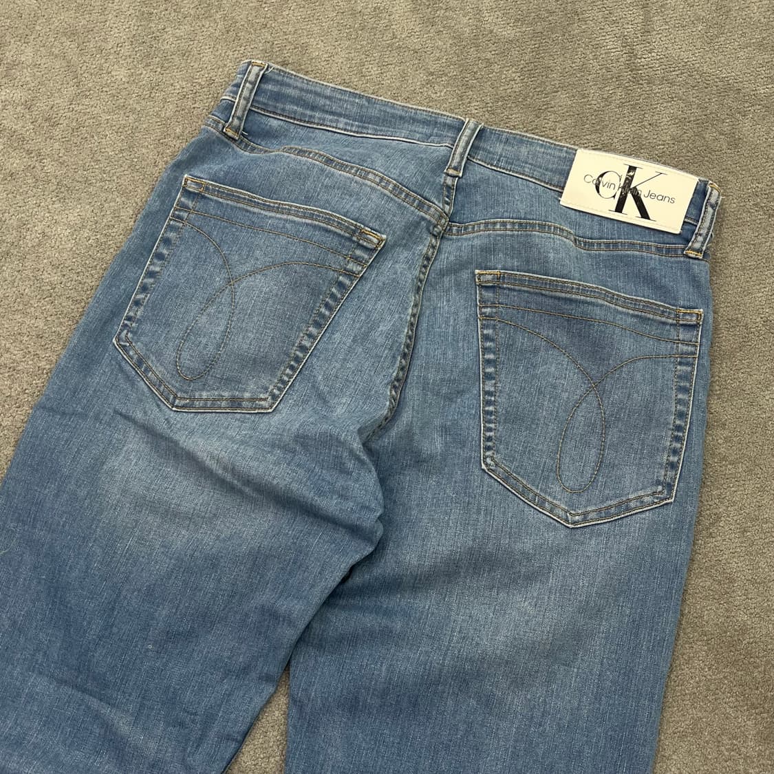 32 캘빈클라인 청바지 CK 로고 데님 상품이미지5