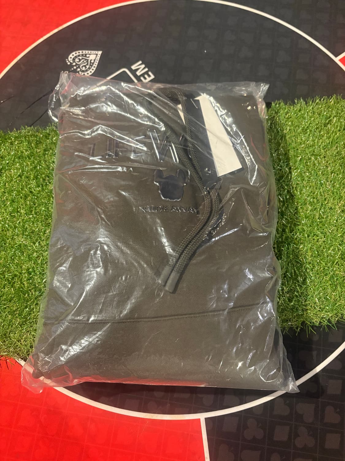 [새상품/L] 라이프워크 카키색 남자 기모후드 상품이미지2