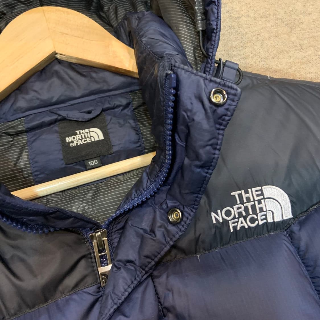 노스페이스 눕시 700 구스다운 롱패딩 L 상품이미지2