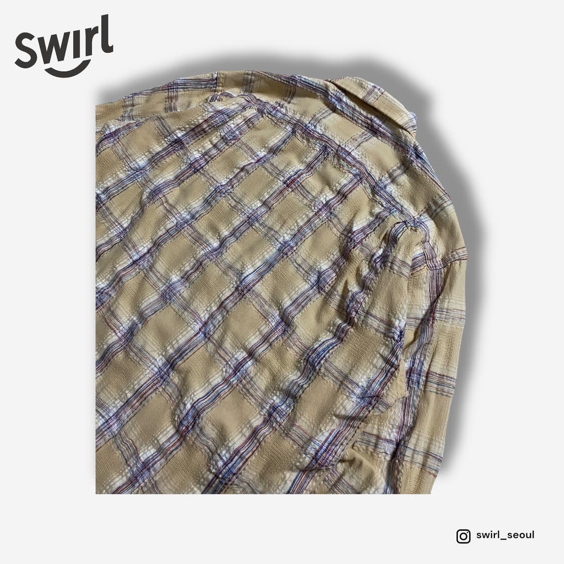 🌊Sugar cane slub shirts 상품이미지4