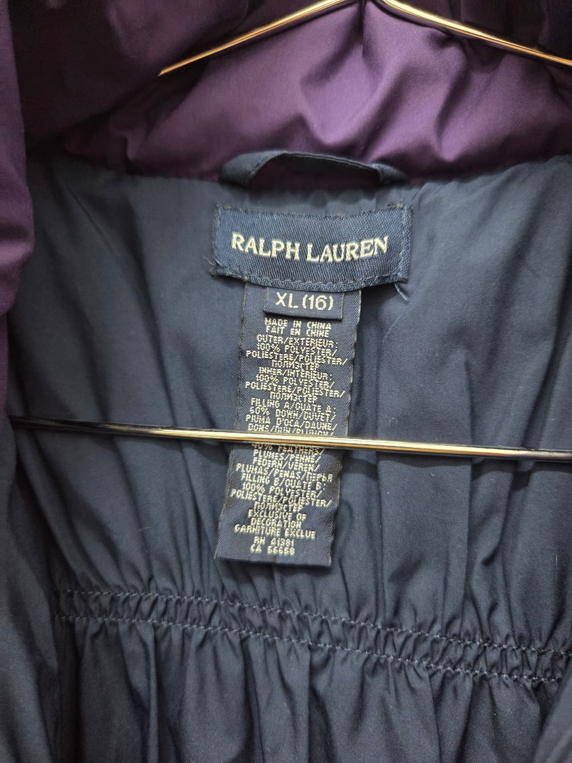 폴로 랄프로렌 덕다운 패딩 베스트 상품이미지3