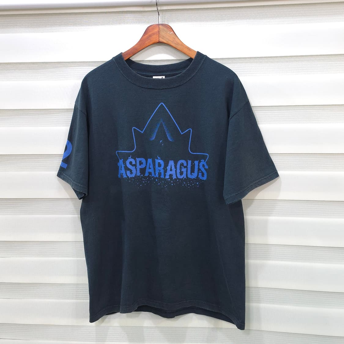 빈티지 anvil ASPARAGUS 반팔티- M 상품이미지1