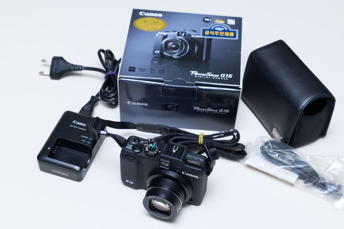 캐논 파워샷 G15 빈티지 디카 한글판 풀박 상품이미지6
