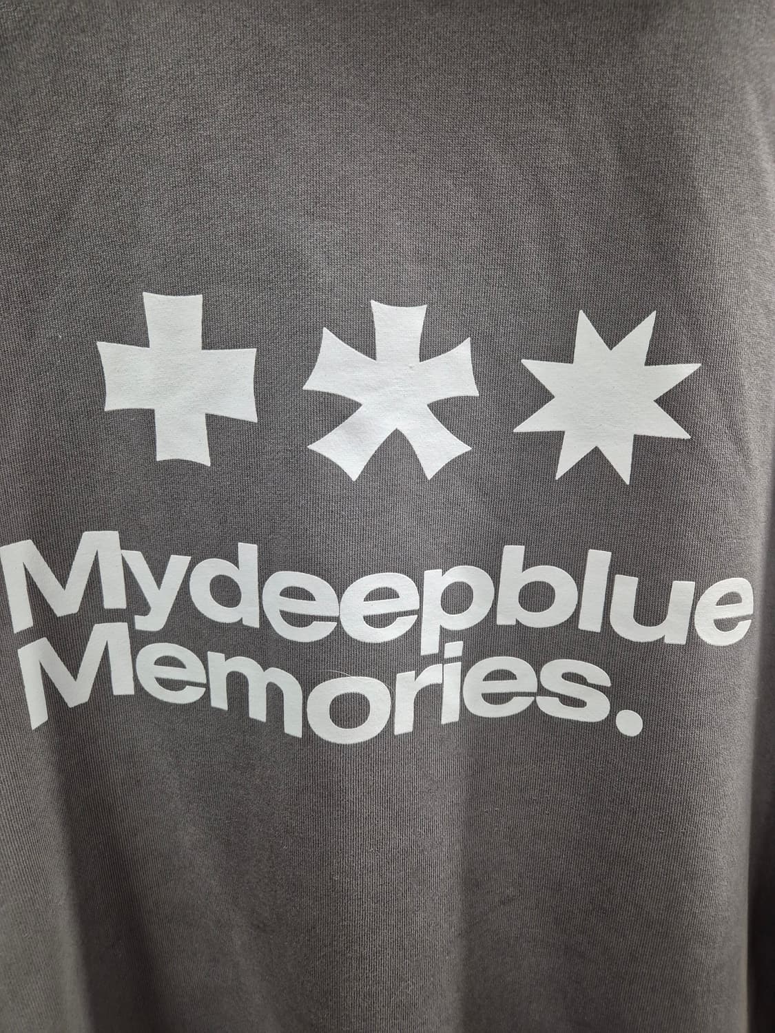Mydeepblue Memories 후드집업 그레이 상품이미지4