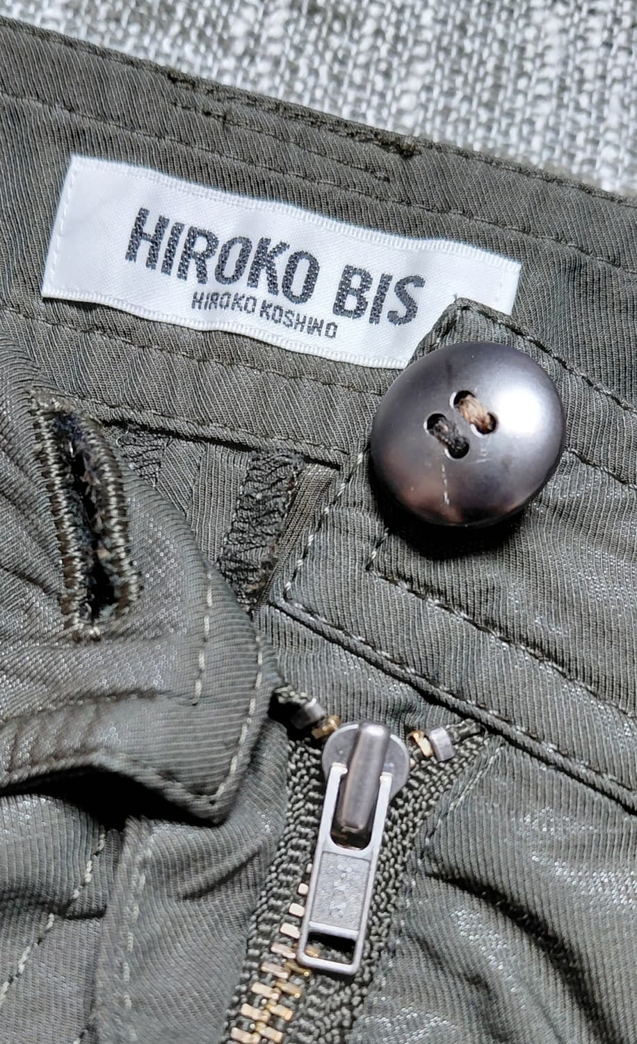 HIROKO BIS 히로코 비스 입체 패턴 카고 크롭 바지 (사이즈 9) 상품이미지4